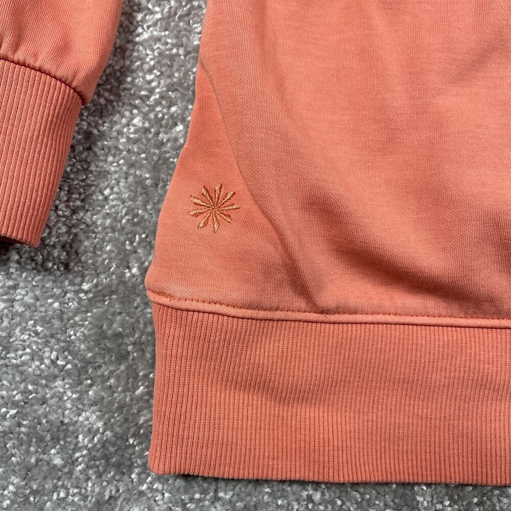 Athleta Hoodie Womens Small Sundown Organic Cotton Oversized Yoga Comfy Cozy - Picture 11 of 16